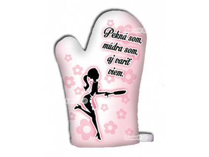 Kuchynská chňapka - Pekná som múdra som aj variť viem