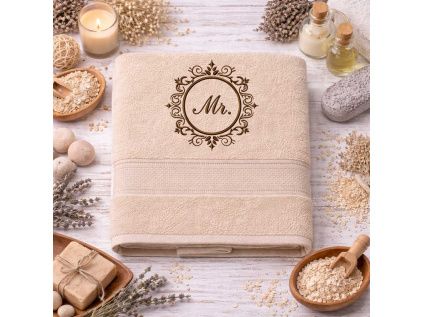 osuska s monogramom Mr