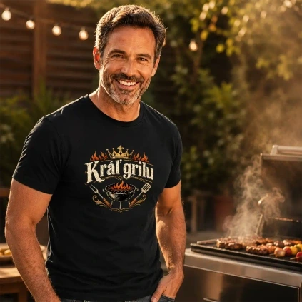 tricko kral grilu lawli