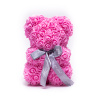 Ružový medveď z ruží - 25cm (Medveď Z Ruží)