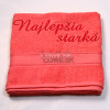 Osuška s nápisom - Najlepšia starká