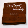 Osuška s nápisom - Najlepší starký