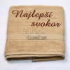 Osuška s nápisom - Najlepší svokor