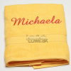 Osuška s menom - Michaela