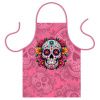 zastera s halloweenskym motivom lebky tk071