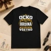 tricko ocko si moj hrdina dakujem za vsetko cierna lawli