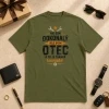 tricko nie som dokonaly ale som otec tmava khaki lawli