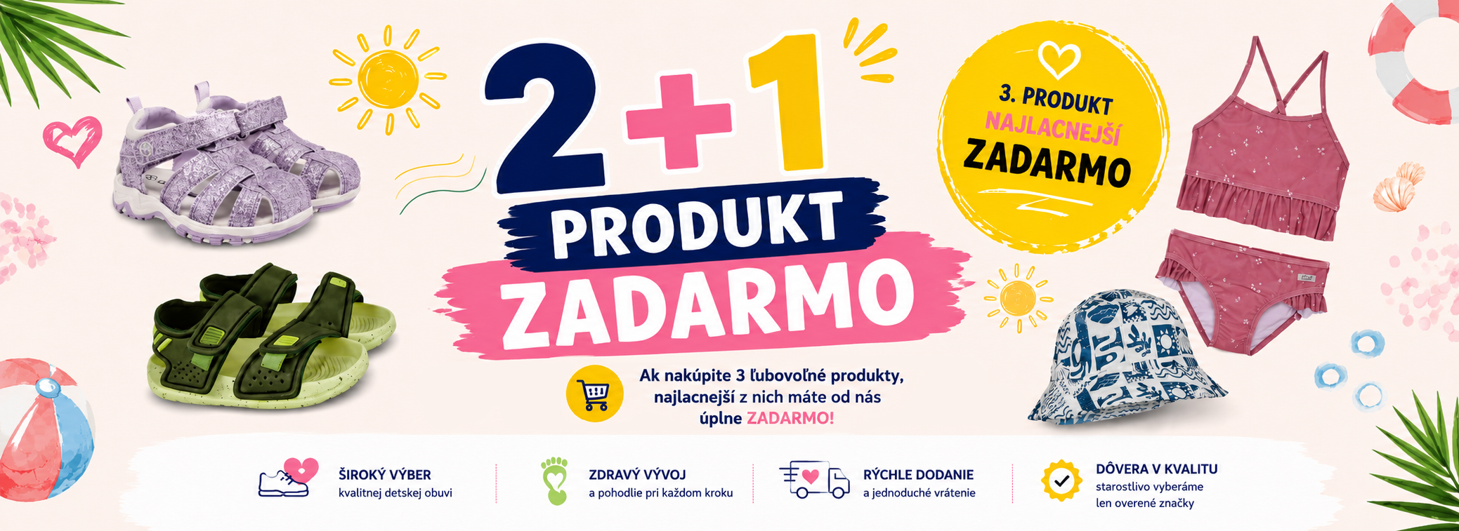 2+1 Zadarmo