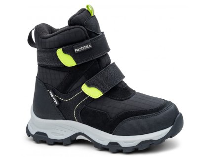 PROTETIKA detské chlapčenské zimné topánky s membránou PRO-TEX Redik Black