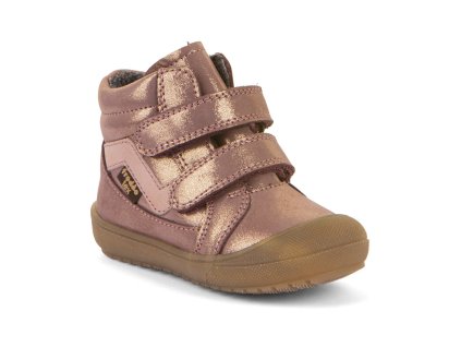 FRODDO detské dievčenské zateplené zimné topánky s membránou OLLIE WOOL TEX Glitter