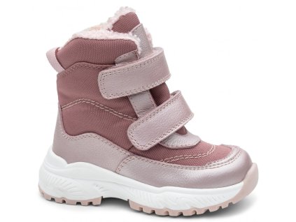 PROTETIKA detské dievčenské zateplené zimné topánky s membránou Mart Pink PRO-TEX