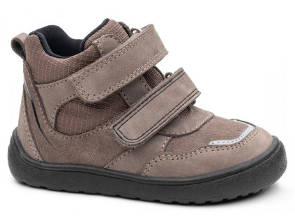 PROTETIKA detské chlapčenské prechodné topánky s membránou PRO-TEX Barefoot BANET Brown