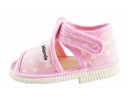 WANDA dievčenské papuče otvorené ADÉLKA