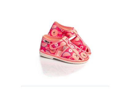 MANÍK papuče 2S dievčenské zatvorené farba 336 č.25