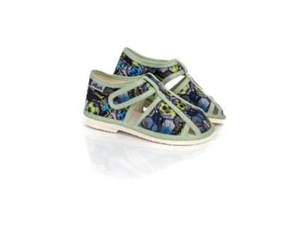 MANÍK papuče 2S chlapčenské zatvorené farba 900