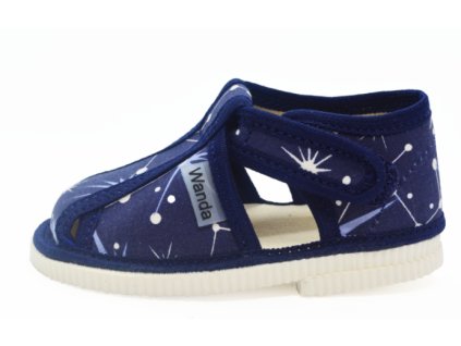 WANDA chlapčenské papuče zatvorené PEGAS
