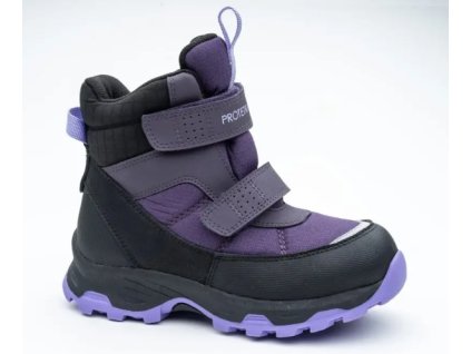 PROTETIKA detské dievčenské zateplené zimné topánky s membránou Astra Purple PRO-TEX