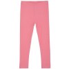 EN FANT detské dievčenské legíny ruzove so srdiečkami Pointele Ruža
