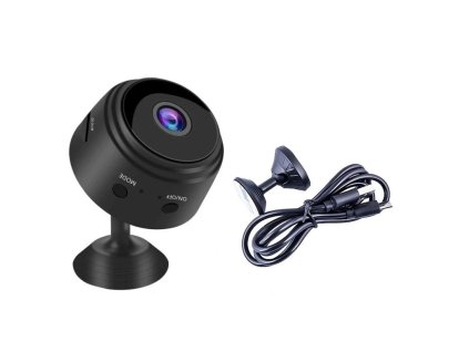 Mini bezdrátová kamera s nočním viděním, A9, FULL-HD