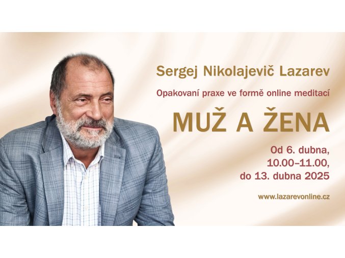 Upoutavka Meditace Muz a zena 6 4 2025