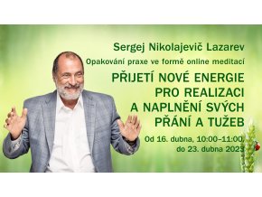 Upoutavka Meditace Prijeti nove energie pro realizaci prani 1