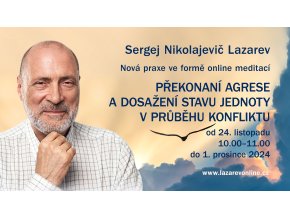 Upoutavka Meditace Prekonani agrese a jednota 2