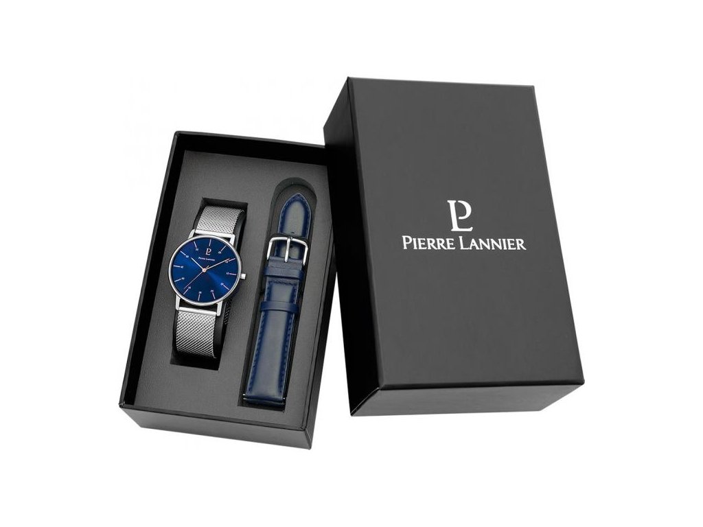 Set hodinky (202J168) + řemínek Pierre Lannier model SETS 377C168