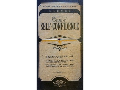 naramek mana manaengc06 crystal of self confidence sebevedomi