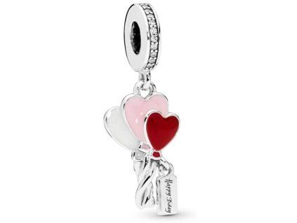 privesek pandora balonky srdce model 798076cz