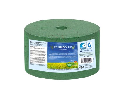 minerální liz paraziti