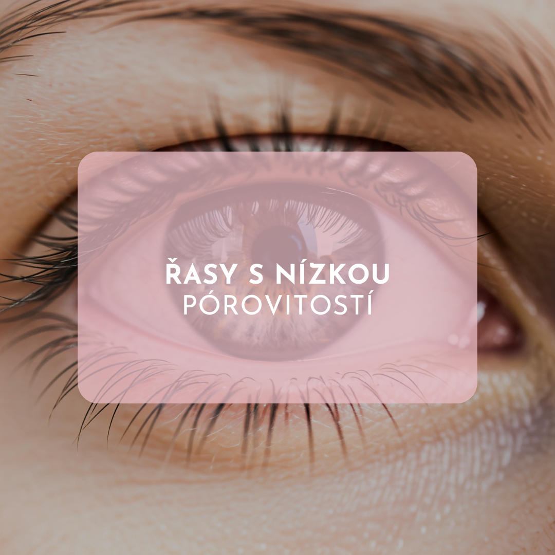 Řasy s nízkou porézností: Jak zvládnout náročné klientky a dosáhnout perfektní retence