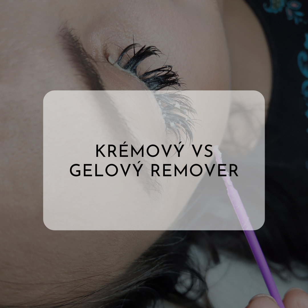 Krémový vs gelový remover?
