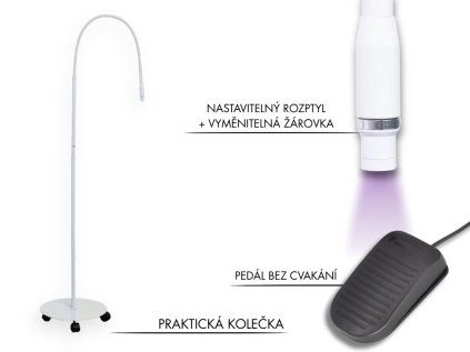 UV lampa Profi Bílá