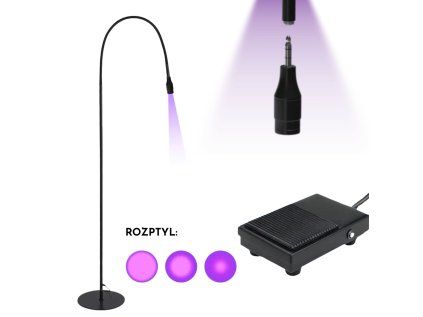 UV lampa 10w černá