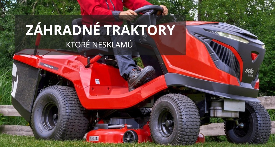 Záhradné traktory