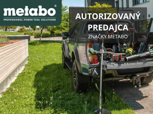Značka záhradnej a stavebnej techniky Metabo