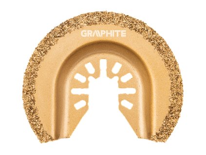 Polkruhový kotúč na rezanie keramiky GRAPHITE 56H064