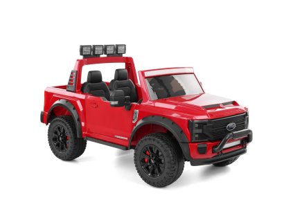 Akumulátorové detské autíčko - FORD F450 RED