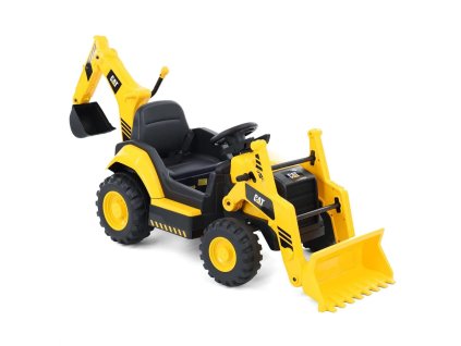 Detský bager - CAT BACKHOE YELLOW
