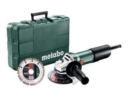 Metabo W 850-125 Set uhlová brúska 125mm v kufríku 603608510
