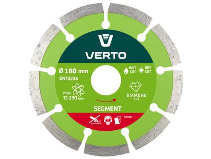 Diamantový segmentový kotúč 180 mm VERTO