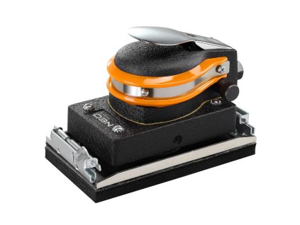 NEO Obdĺžniková orbitálna pneumatická brúska 89X165mm  14-018