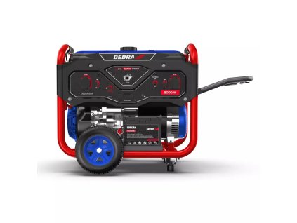 Generátorová súprava DEDRA DEGB9203K max. výkon 8,3kW, 8000W, medené vinutie motora, 1x400V, 1x230V