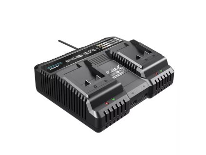 Dvojitá rýchlonabíjačka 2 x 4,5A 18V DED7039V