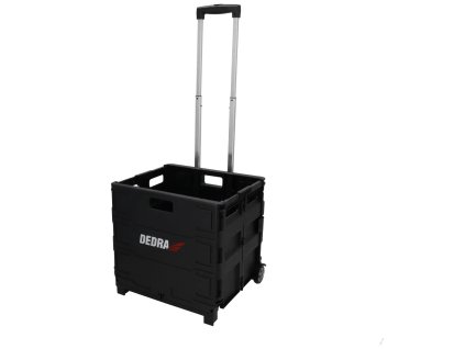 Skladací dielenský vozík, krabica 43x38x41,5 cm - DEDRA N1000