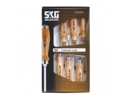 Sada skrutkovačov 5-diel PL+PZ SKG