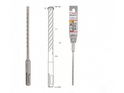 Vrták do kladív SDS-plus-5       5 x 100 x 160 mm