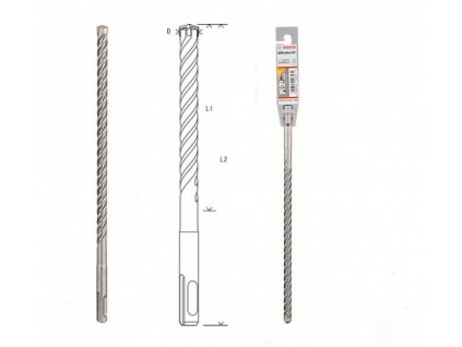 Vrták do kladív SDS-plus-5       10 x 200 x 260 mm
