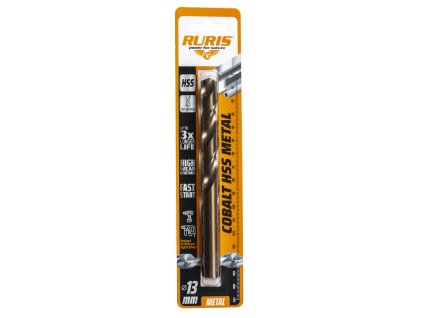 ruris vrtak do zeleza kobalt hss 13mm