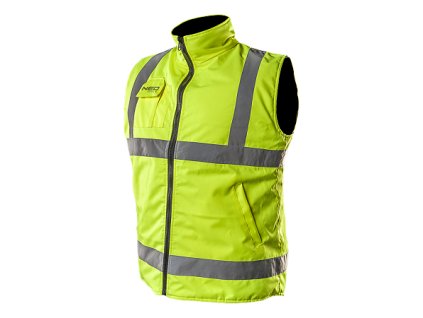 Zateplená pracovná obojstranná vesta NEO VISIBILITY žltá